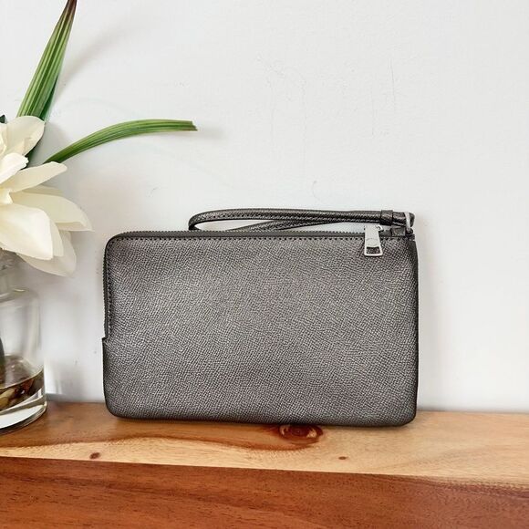 NWT Coach Double Zip Wallet‎ In Signature Canvas - Picture 3 of 5